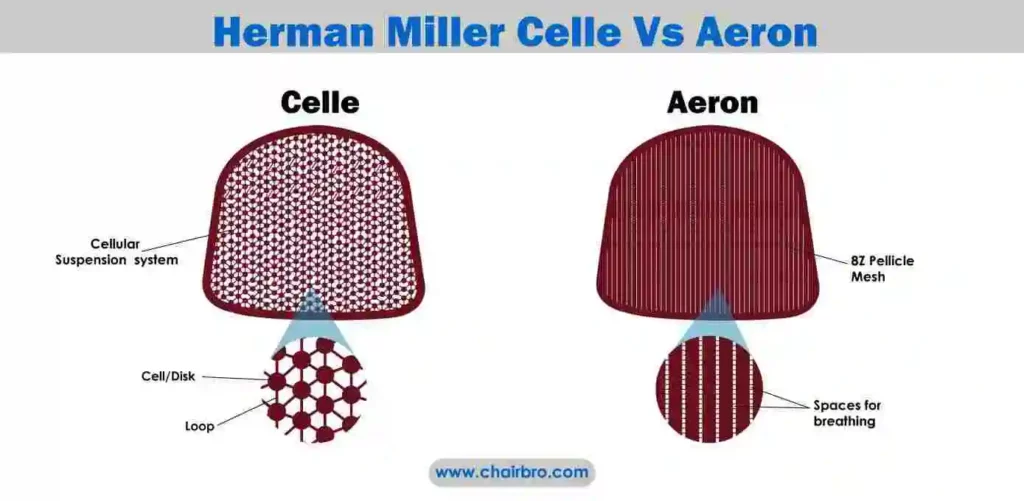 Herman Miller Celle Vs Aeron